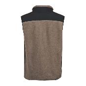 Bodywarmer épais avec empiècements renforcés