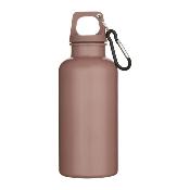 Bouteille avec mousqueton en PET recyclé - 400ml