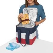 Sac isotherme bleu/blanc/rouge