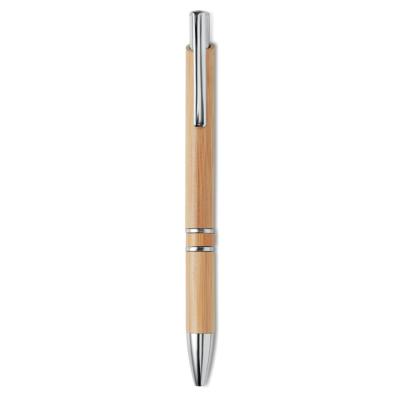 Stylo bille en aluminium et bambou