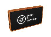 Batterie de secours/Powebank avec logo lumineux et technologie MagSafe