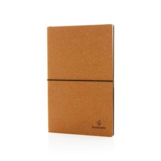 Carnet de notes A5 en cuir recyclé
