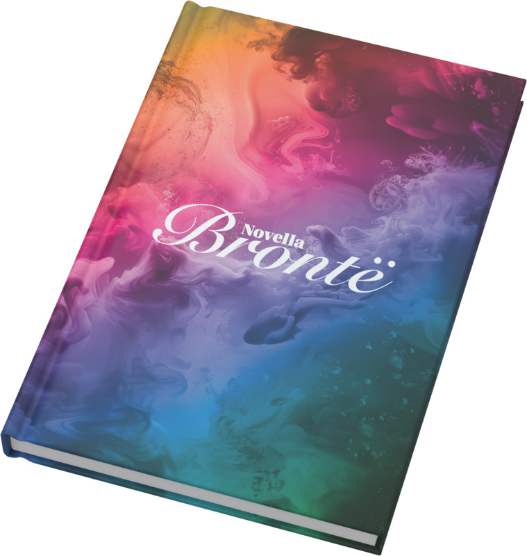 Carnet A5 à couverture rigide mate Novella Brontë avec 100 feuilles