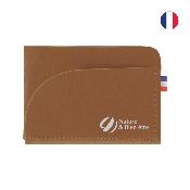Porte-cartes en matière végétale