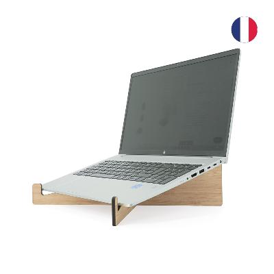 Support ordinateur en bambou - Made in France