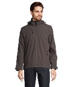 Softshell à capuche et manches amovibles - Homme