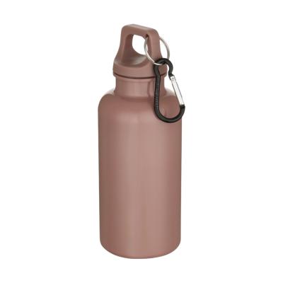 Bouteille avec mousqueton en PET recyclé - 400ml