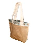 Sac en jute naturelle amidonnée