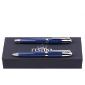 Parure Classicals Chrome Green (stylo bille & stylo plume)