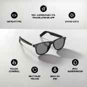 Lunettes audio connectées avec traduction