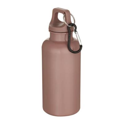 Bouteille avec mousqueton en PET recyclé - 400ml