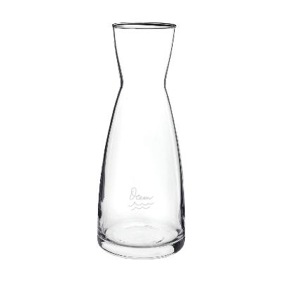 Carafe ornée en verre - 1 L