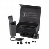 Ecouteurs bluetooth avec boîtier cylindrique