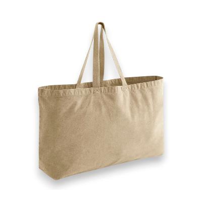 Sac shopping grand volume en coton recyclé