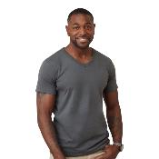 T-shirt col V - Homme - 160 g