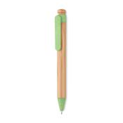 Stylo bille en bambou et paille de blé