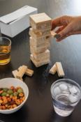 Jeu d'empilage de blocs de bois
