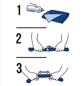 Serviette de sport rafraichissante