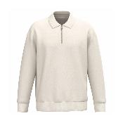 Sweat-shirt écoresponsable avec col zippé