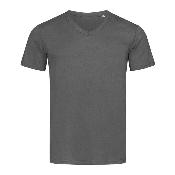 T-shirt col V - Homme - 160 g