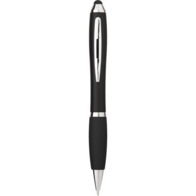 Stylo bille/stylet avec grip noir
