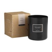 Bougie parfumée avec support en aluminium