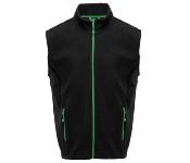 Bodywarmer polaire contrasté 