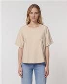 T-shirt à manches retroussées - Femme