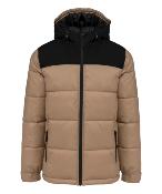 Parka Matelassée à capuche bi-ton - Unisexe