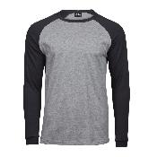 T-shirt baseball à manches longues - Unisexe