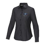 Chemise coton à manches longues - Femme