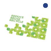 Petit chiffon de nettoyage en RPET