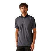 Polo contrasté