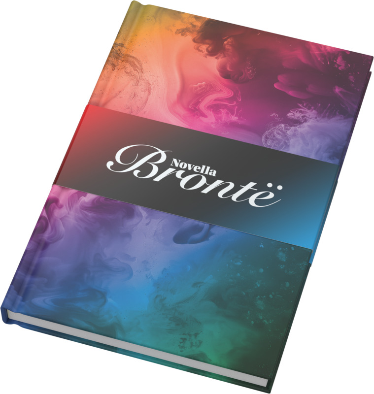 Carnet A5 à couverture rigide mate Novella Brontë avec 100 feuilles