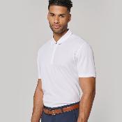 Polo de sport avec col zippé - Homme - 150g