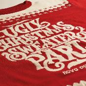 Pull de Noël tricoté sur-mesure