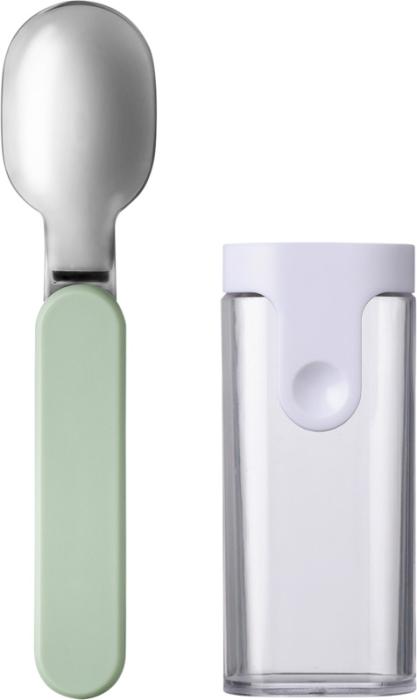 Cuillère pliable Mepal en acier inoxydable et polypropylène