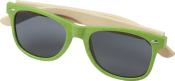 Lunettes de soleil rétro - bambou