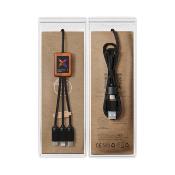 Câble 5 en 1 avec logo lumineux -  40W