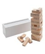 Jeu d'empilage de blocs de bois