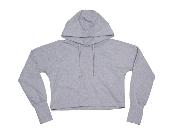Sweat à capuche court pour Femme