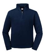 Sweat à col zippé