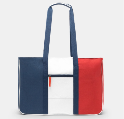 Sac de Plage Bleu Blanc Rouge