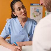 Tunique de travail en polycoton - Unisexe