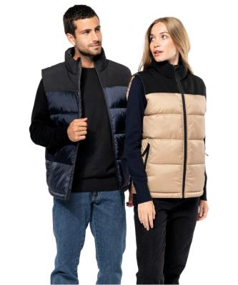 Bodywarmer matelassé bi-ton - Unisexe