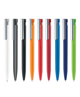 Stylo à bille rétractable avec clip métal - Senator®