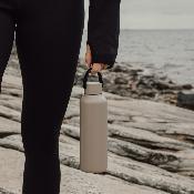 Bouteille à double paroi en acier inoxydable recyclé  - 600 ml