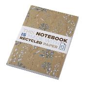Carnet A5 recyclé à couverture souple - 100 feuilles
