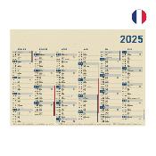 Calendrier canne à sucre