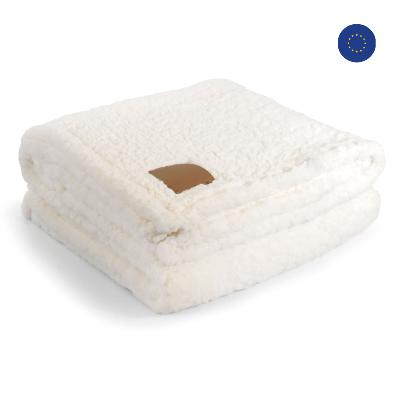 Plaid en polyester recyclé - Made in Europe